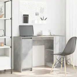 Kirjutuslaud, Betoonhall, 120X42X76 cm Tehispuit
