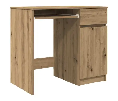 Rašomasis Stalas, Artisano Ąžuolo, 86X49X76cm Apdirbta Mediena