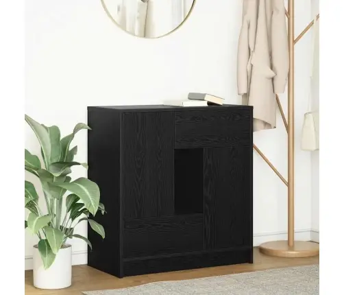 Šoninė Spintelė Su Stalčiais Ir Durelėmis, 70,5X34X74,5 Cm