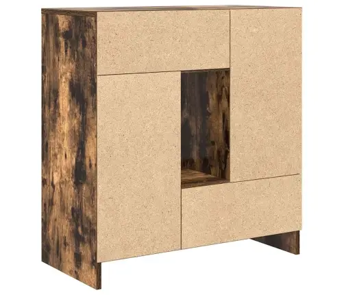 Šoninė Spintelė Su Stalčiais Ir Durelėmis, 70,5X34X74,5 Cm