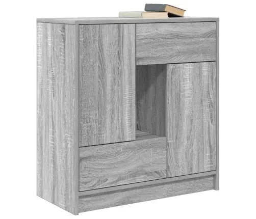 Šoninė Spintelė Su Stalčiais Ir Durelėmis, 70,5X34X74,5 Cm