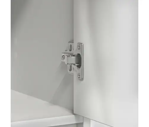 Puhvetkapp Sahtlitega Ja Ustega, Valge, 73X31X90 Cm