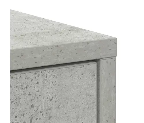 Kumode Ar Atvilktnēm Un Durvīm, Betons Pelēks, 73X31X90 Cm Vidaxl