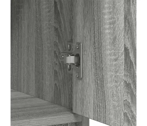 Kumode Ar Atvilktnēm Un Durvīm, Pelēka Sonoma, 73X31X90 Cm Vidaxl