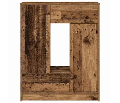 Kumode Ar Atvilktnēm Un Durvīm, Veca Koka, 73X31X90 Cm Vidaxl