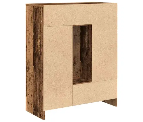Kumode Ar Atvilktnēm Un Durvīm, Veca Koka, 73X31X90 Cm Vidaxl