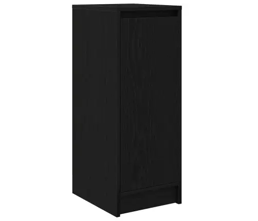 Apavu Plaukts, Melns Ozols, 29,5X34X76 Cm, Inženierijas Koks Vidaxl