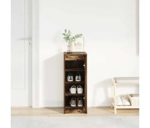 Spintelė Batams, Dūminio Ąžuolo, 29,5X34X76cm Apdirbta Mediena