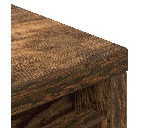 Spintelė Batams, Dūminio Ąžuolo, 29,5X34X76cm Apdirbta Mediena