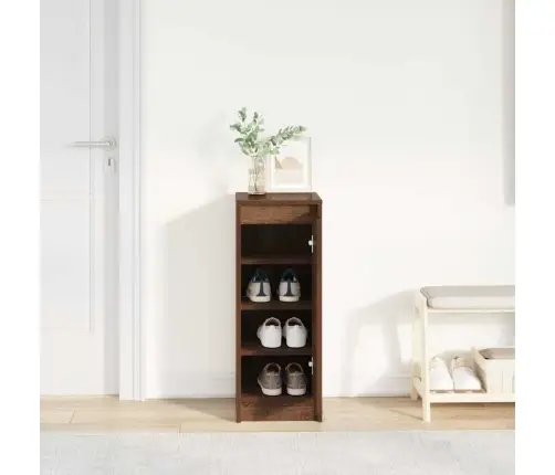 Spintelė Batams, Ruda Ąžuolo, 29,5X34X76 cm Apdirbta Mediena