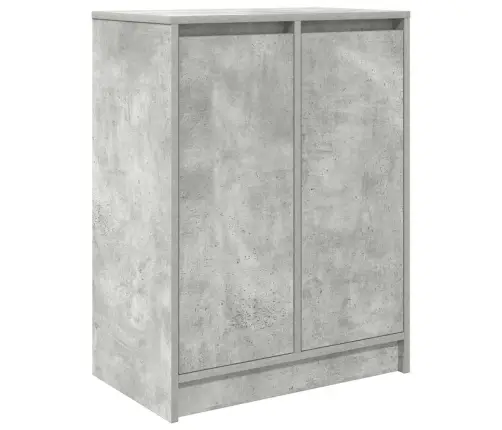 Spintelė Batams, Betono Pilka, 57X34X76 cm Apdirbta Mediena