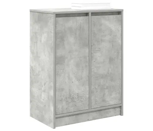 Spintelė Batams, Betono Pilka, 57X34X76 cm Apdirbta Mediena