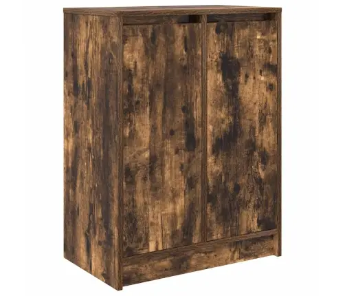 Apavu Skapītis, Ozolkoka Krāsa, 57X34X76 Cm, Inženierijas Koks Vidaxl