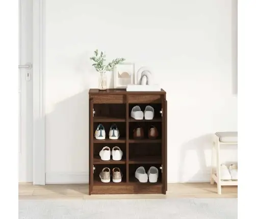 Jalatsikapp, Pruun Tamm, 57X34X76 cm Tehispuit