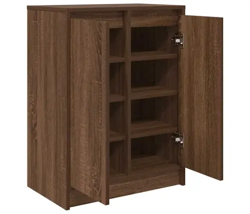 Jalatsikapp, Pruun Tamm, 57X34X76 cm Tehispuit