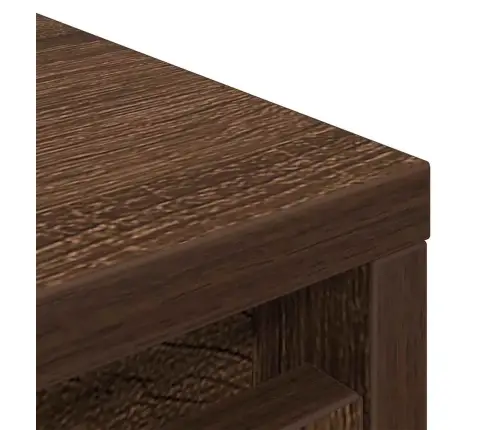 Jalatsikapp, Pruun Tamm, 57X34X76 cm Tehispuit