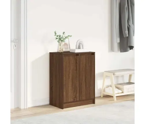 Jalatsikapp, Pruun Tamm, 57X34X76 cm Tehispuit