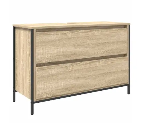 Vannas Istabas Izlietnes Skapis Ar Atvilktnēm 90X34,5X60 Cm Vidaxl