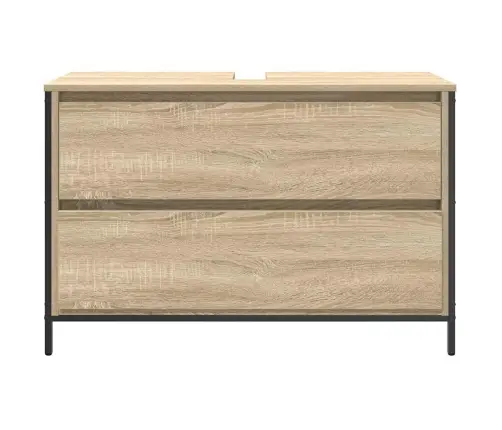 Vannas Istabas Izlietnes Skapis Ar Atvilktnēm 90X34,5X60 Cm Vidaxl