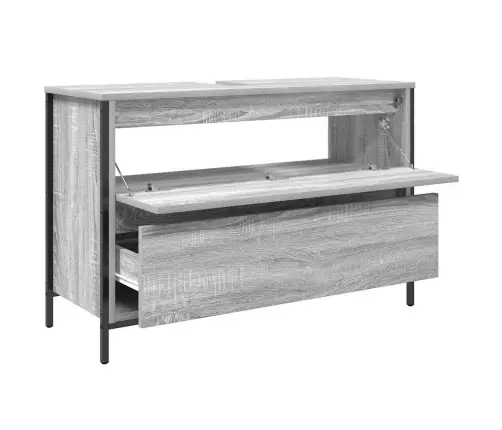 Vannas Istabas Izlietnes Skapis Ar Atvilktnēm 90X34,5X60 Cm Vidaxl