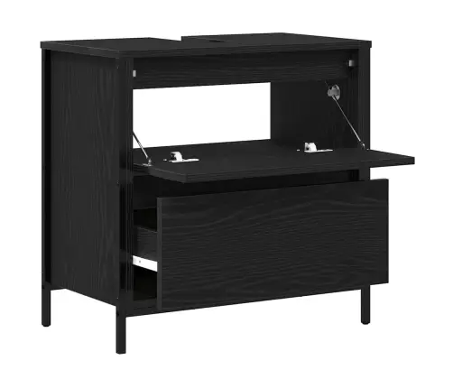 Vannas Istabas Izlietnes Skapis Ar Atvilktnēm 60X34,5X60 Cm Vidaxl