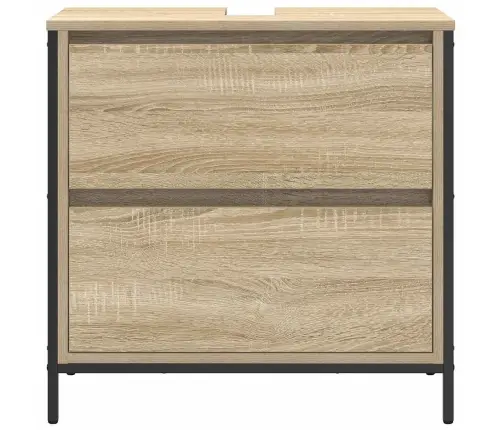 Vonios Praustuvo Spintelė Su Stalčiais 60X34,5X60 Cm