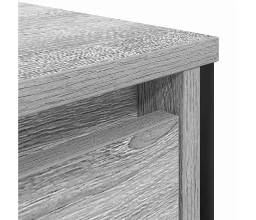 Praustuvo Spintelė Su Stalčiais Pilka Sonoma 90X34,5X60 Cm