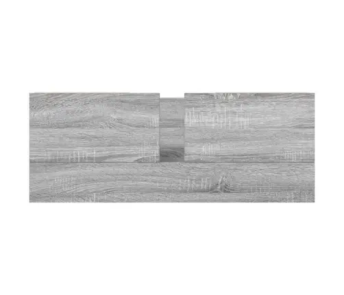 Praustuvo Spintelė Su Stalčiais Pilka Sonoma 90X34,5X60 Cm