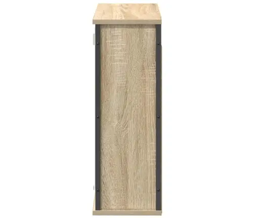 Vannas Istabas Sienas Skapis Ar Spoguli 60X21X60 Cm Vidaxl