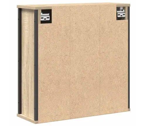 Vannas Istabas Sienas Skapis Ar Spoguli 60X21X60 Cm Vidaxl