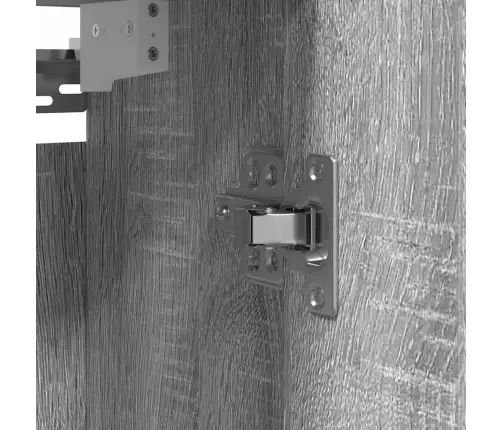 Vannas Istabas Sienas Skapis Ar Spoguli 50X21X60 Cm Vidaxl