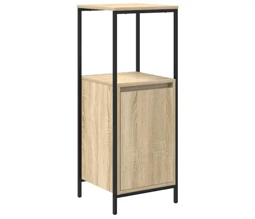 Vonios Spintelė Su Lentynomis Sonoma Ąžuolas 36X35X95 Cm