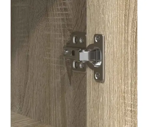 Vonios Spintelė Su Lentynomis Sonoma Ąžuolas 36X35X95 Cm