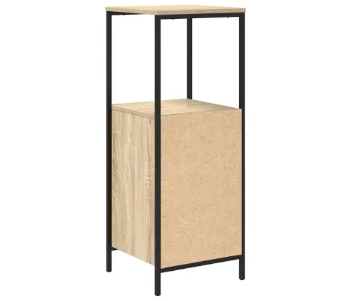 Vonios Spintelė Su Lentynomis Sonoma Ąžuolas 36X35X95 Cm