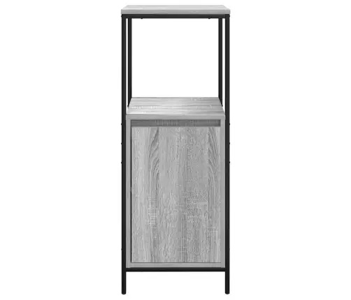 Vannas Istabas Skapis Ar Plauktiem Pelēks Sonoma 36X35X95 Cm Vidaxl