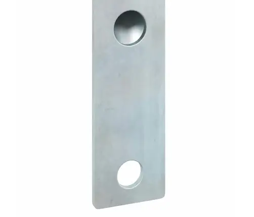 Vėliavos Stiebo Laikiklis Sidabro 10.5 X 7.5 X 0.2 Cm Plienas