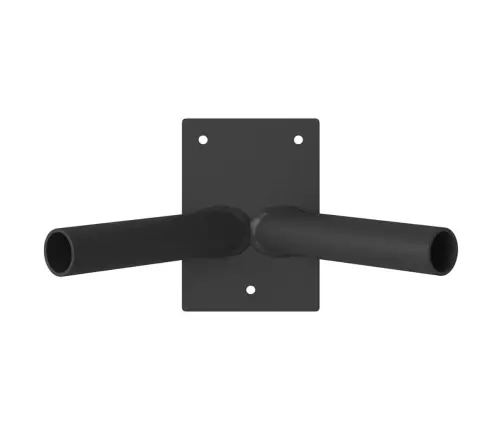 Vėliavos Stiebo Laikiklis Juoda 11,5 X 7,5 X 0,2 Cm Plienas