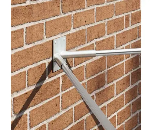 Lipu Posti Hoidja Hõbedane 11,5 X 7,5 X 0,2 Cm Teras