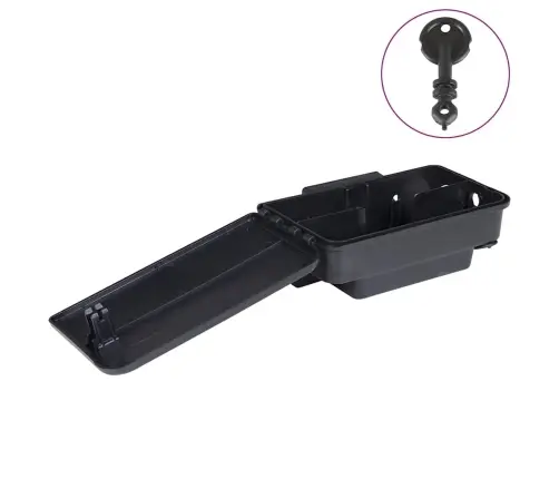 Mouse Traps 12Gb Melns 22X12,5X7,5 Cm Vidaxl