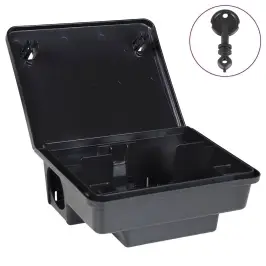 Peļu Slazdi 6Gb Melns 23X19X9,5 Cm Vidaxl