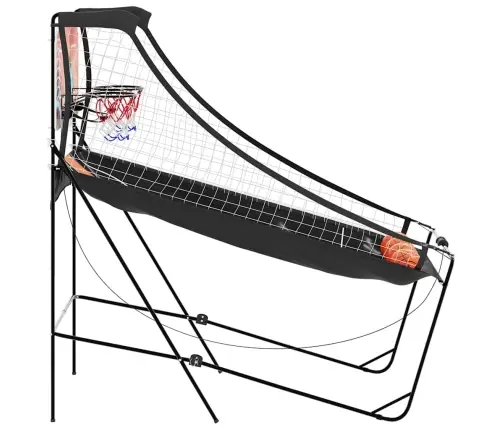 Basketbola Spēļu Automāts Ar 4 Bumbiņām 2 Spēlētājiem Vidaxl