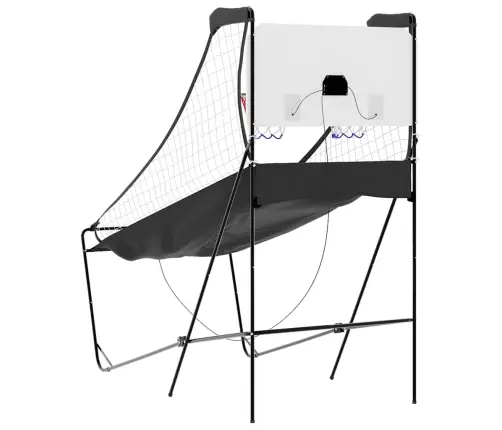 Basketbola Spēļu Automāts Ar 4 Bumbiņām 2 Spēlētājiem Vidaxl