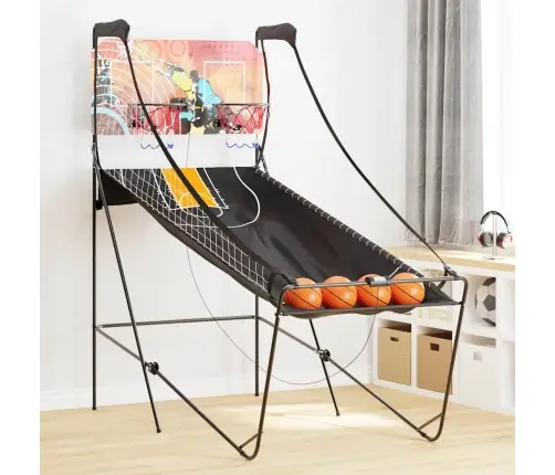Basketbola Spēļu Automāts Ar 4 Bumbiņām 2 Spēlētājiem Vidaxl