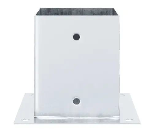 Postialused Ruudukujulised 12 Tk, 121X121 Mm, Tsingitud Teras