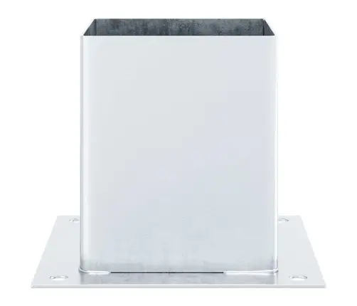 Postialused Ruudukujulised 12 Tk, 121X121 Mm, Tsingitud Teras