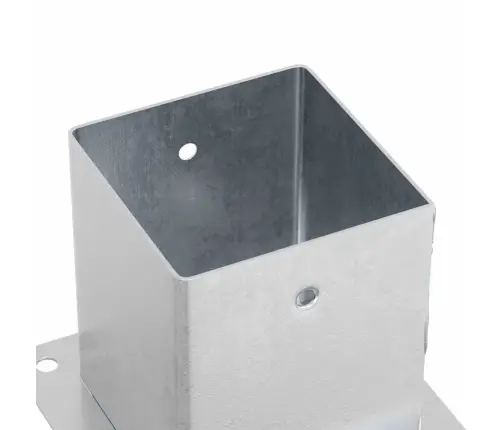 Postialused Ruudukujulised 12 Tk, 121X121 Mm, Tsingitud Teras