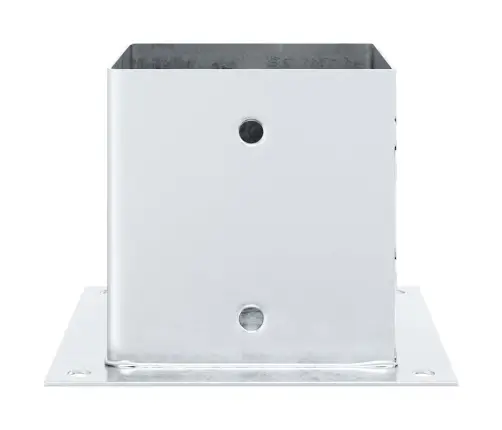 Postialused Ruudukujulised 4 Tk, 141X141 Mm, Tsingitud Teras