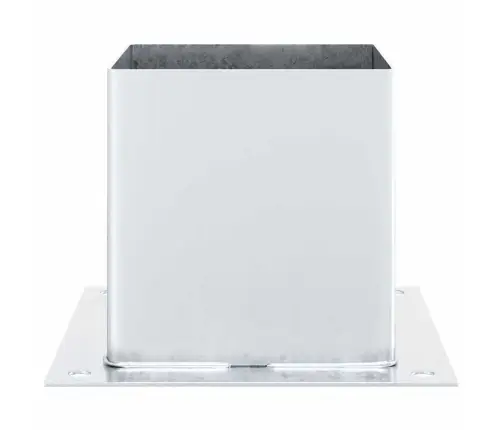 Postialused Ruudukujulised 4 Tk, 141X141 Mm, Tsingitud Teras