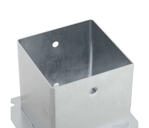 Postialused Ruudukujulised 4 Tk, 141X141 Mm, Tsingitud Teras