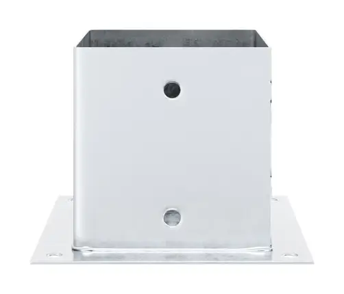 Postialused Ruudukujulised 12 Tk, 141X141 Mm, Tsingitud Teras